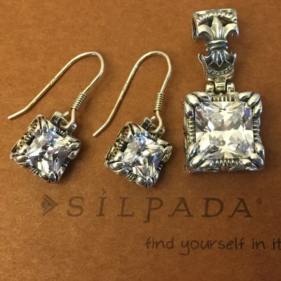 SILPADA UPTOWN PENDENT & EARRING SET - Picture 2 of 9